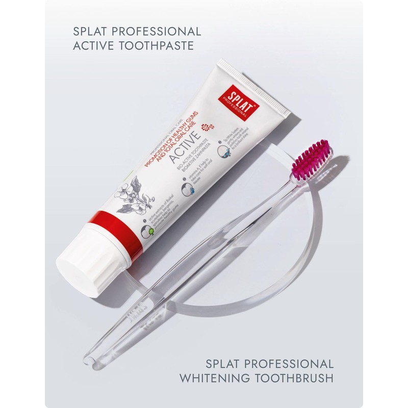 Splat Active Professional Range Toothpaste promotion of healthy gums, Vitamins