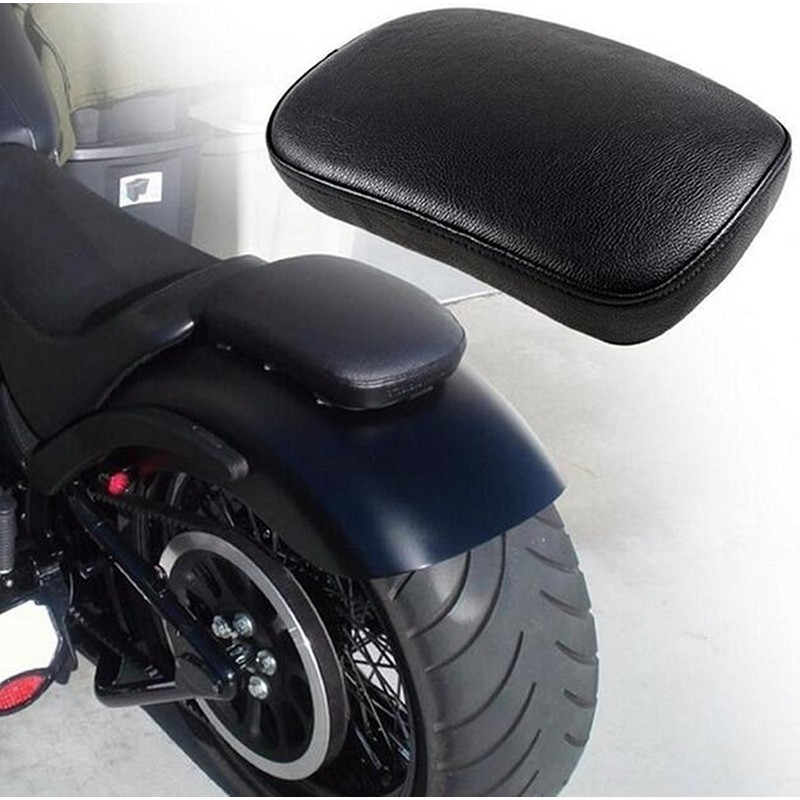 About Szmsmy Motorcycle Black Rear Passenger Cushion 6 Suction Cup