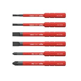 Slim Bit Set Electric Slotted Phillips 6-Piece in Box