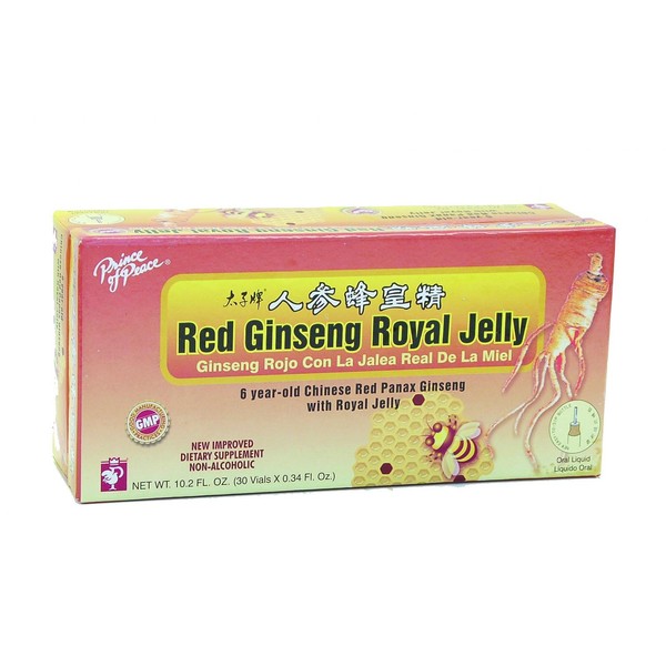Prince of Peace Red Ginseng Royal Jelly, 30 Count