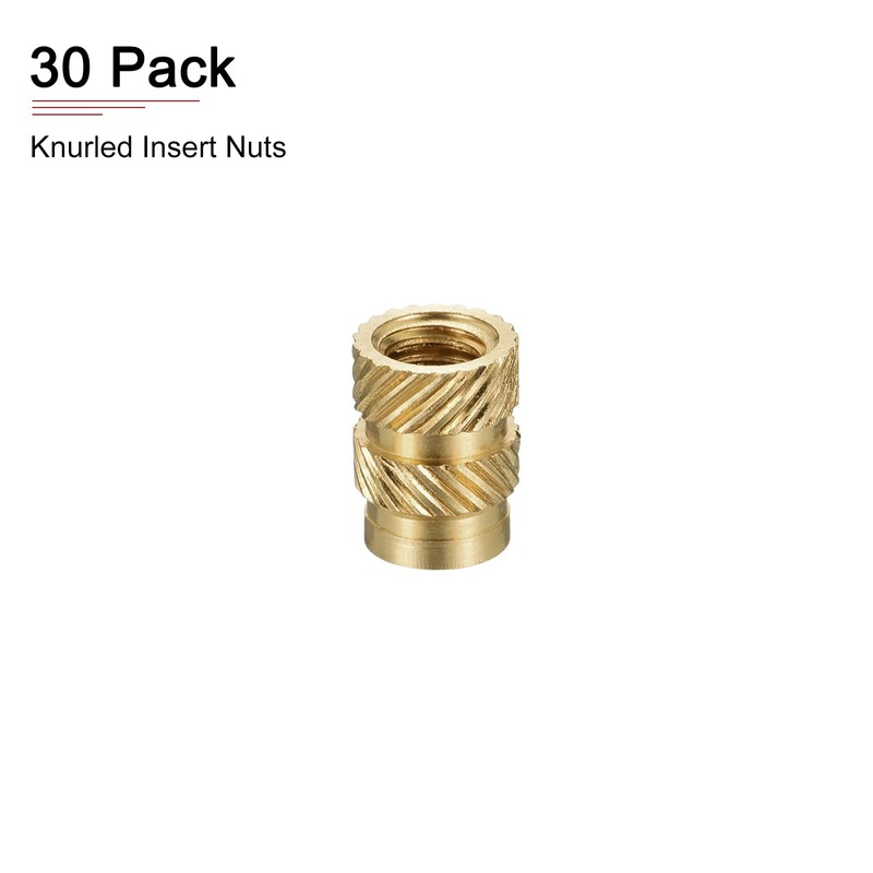 DTGN M4x8mmx6mm(ID x L x OD) Knurling Insert Nuts -