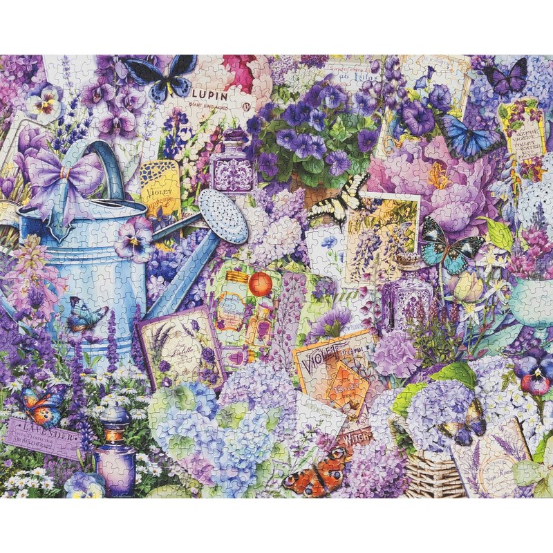 Springbok Purple Passion 1000 Piece Jigsaw Puzzle for Adults -