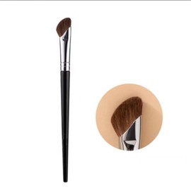 Nose Shadow Brush, Pony Hair, Diagonal Makeup Brush, Good Color, Oblique Brush, Small Nose Brush, 100% Animal Hair, Shading Brush, Powder Included