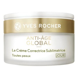 Yves Rocher Crema De Dia Rejuvenecedora Anti Age Global Tipo de piel Todo tipo de piel