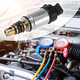 X AUTOHAUX Auto Car Air Condition AC Compressor Control Solenoid Valve for SANDEN PXC14 Compressor for Nissan Sentra 1.8L 2013 2014 2015 2016