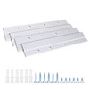 French Cleat Picture Hanger 6 Inches Aluminum Z Hanger Supports
