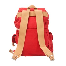 Gravity Travels 18 inch Traveler Rucksack Backpack - Red