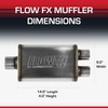 Flowmaster Flow FX Chambered Muffler – 3.00” Center In /