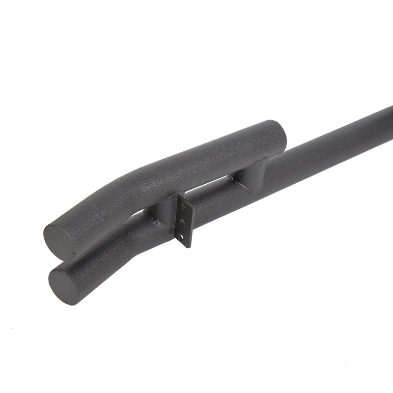 KUAFU Rear Dual Tube bumper Compatible with 1997-2006 Jeep Wrangler