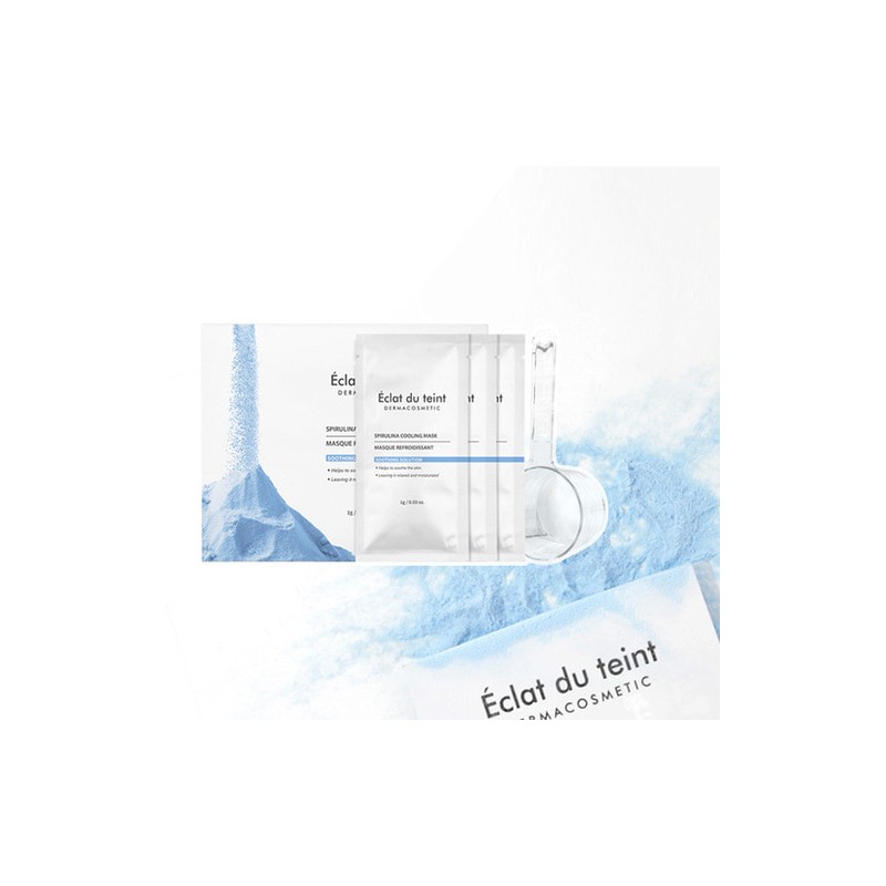 Eclat Dutin Spirulina Cooling Mask 30 servings Glacier Pack Spirulina