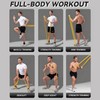 Estleys Resistance Bands, 5 Pack Pull-up Bands, Fabric Resistance Bands