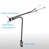 ta-3571 For Norcold 618548 RV Refrigerator Lamp and Wire Thermistor