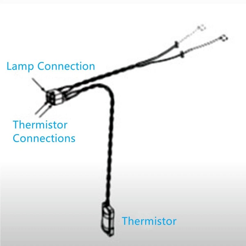 ta-3571 For Norcold 618548 RV Refrigerator Lamp and Wire Thermistor