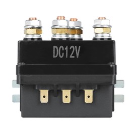 Youxmoto 12V Winch Solenoid Relay Contactor 500A, for 8000-15000lb ATV UTV Trucks Winches, Replace for 63070 62135 74900 70715 2875714