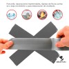 Cinta Impermeable Tapa Goteras 4 X 10mts Plateado Liso