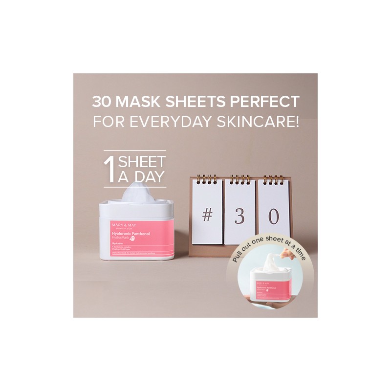 Mary&May [Mary&May]Hyaluronic Panthenol Hydra Mask (30ea)