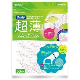 [Bulk Purchase] Daily Ultra Thin Smooth Floss 50 Pieces x 3 Pieces