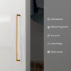 KNOKLOCK 6 Pack 12-3/5 Inch(320mm) Kitchen Cabinet Handles Gold Cabinet