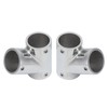 1 Pair of Boat Handrail Fittings Parts 60 Degree 316