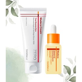 Centellian 24 Olive Young Centellian 24 Madeca Cream Time Reverse Zero 80ml + Vitamin 15 + Glowing Serum 30ml / 올리브영 센텔리안24 마데카크림 타임리버스 제로 80ml+비타민15+ 글로잉 세럼 30ml