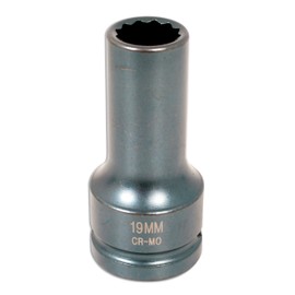 Laser 4559 Cylinder Head Impact Socket 3/4" D 19mm