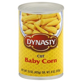 Dynasty Baby Cut Sweet Corn , 15-Ounces (Pack of 12)