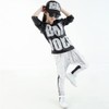 LOLANTA Kids Dance Costume Boys Girls Sequins Hip Hop Clothes