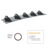 DREAMIZER For 2004-2008 Acura TL Carbon Fiber Rear Lip Bumper