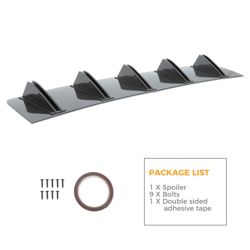 DREAMIZER For 2004-2008 Acura TL Carbon Fiber Rear Lip Bumper