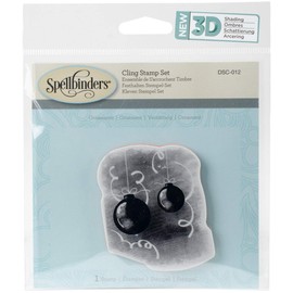 Spellbinders Ornaments 3D Shading Stamp, Multicoloured