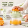 Manual Citrus Juicer for Fresh Juice – Hand-Crank Orange &