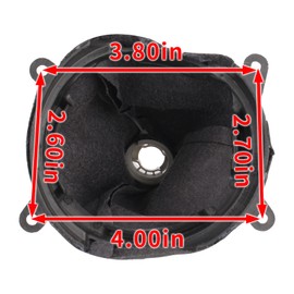 AUTOKAY Set of 3 Parking Brake Handle Grip Knob Set Fits for Honda Civic 2006-2011 Manual Gear Stick Shift Shifter Knob Head with 5 Speed and Boot Dust Cover PU Leather