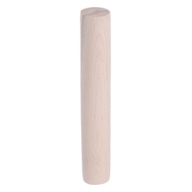 HARFINGTON Rolling Pin 6.3" x 1.1" Cylindrical Smooth Non-Stick Beech Wood Kitchen Roller Rolling Pins Small for Dough Baking Pastry Pizza Fondant Bread Making Tools