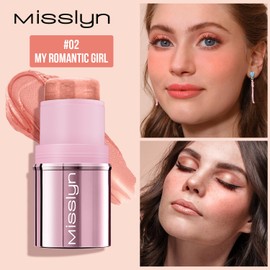 Misslyn | Multi Stick Contouring Gesicht für Lippen, Augen und Wangen, Highlighter und Feuchtigkeitsspendende Creme - Set mit zwei Sticks