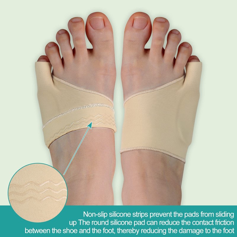 WooTshu Tailor Bunion Corrector Pads for Pinky Toe Relief, Little