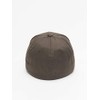 Flexfit Wooly Combed Unisex Cap Dark Grey XS-S, darkgray