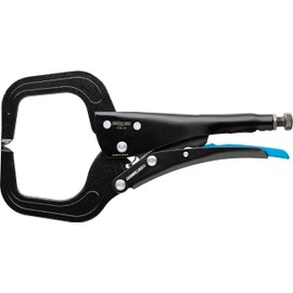 Channellock 106-12 12” C-Clamp Locking Pliers, Epoxy Resin Coating, Forged Steel, C-Clamp Offers Additional Clearance When Securing Material