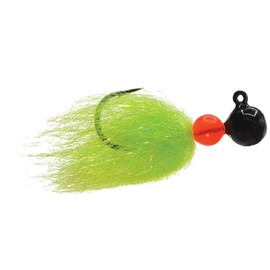Mustad Sink It Series Jig Black-Anadro Green Chartreuse 1/8oz