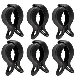 Bojueshaw 6pcs Pushchair Muslin Clips,Baby Pram Clips Universal Buggy Clips,Pram Clip for Attaching Toys Attaching Muslin Blankets