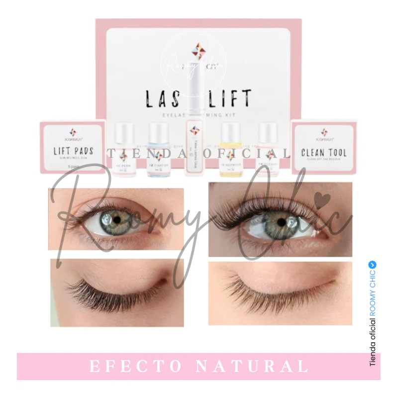 Kit Lash Lift Permanente Pestañas Marca Iconsign con Aceite Nutritivo
