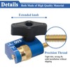 KMS7215 Micro-Adjuster, Compatible with Precision Band Saw Fence, Minimum Adjustment