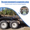 Racewill Trailer Shackle Kit, Tandem Axle Trailer Kit for Double
