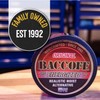 5 Cans, BaccOff Original Energized Fine Cut, Bold, Natural, Smoky