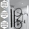 Saris Bike Trac Industrial Strength Vertical Bike Rack, Space Saving