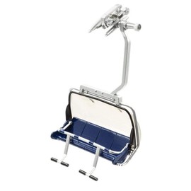 Jaegerndorfer JaegerndorferJC87250 4 Seater Armchair, 1:32 Scale, Blue/Grey, Multi-Color