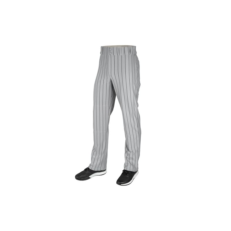 Triple Crown 2.0 Open Bottom Baseball Pants with Pinstripes, Adult