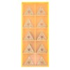 10Pcs Triangular CNC Insert Double Side for Steel Semi Finishing
