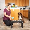 Pet Zone Elevated Dog Bowls Designer Diner 3 Height Adjustable