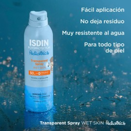 Isdin Fotoprotector Trans Wet Skin Pediatrics Spf 50, 250ml