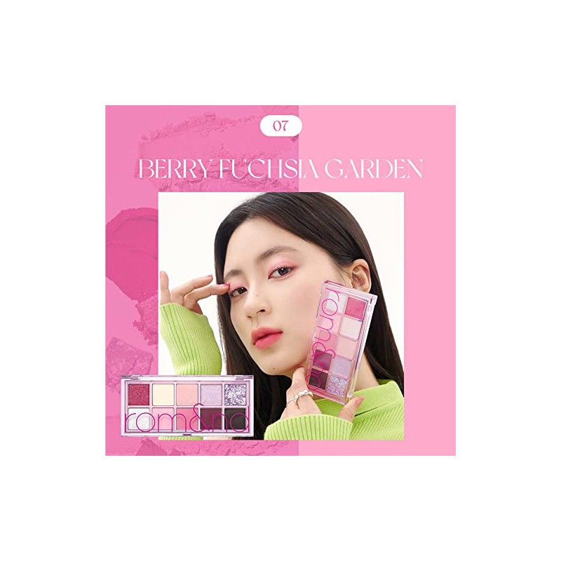 romnd Better Than Palette 102g (07 Berry Fuchsia Garden) Eye